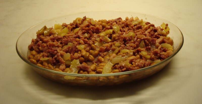 Baked Beans in a Dish