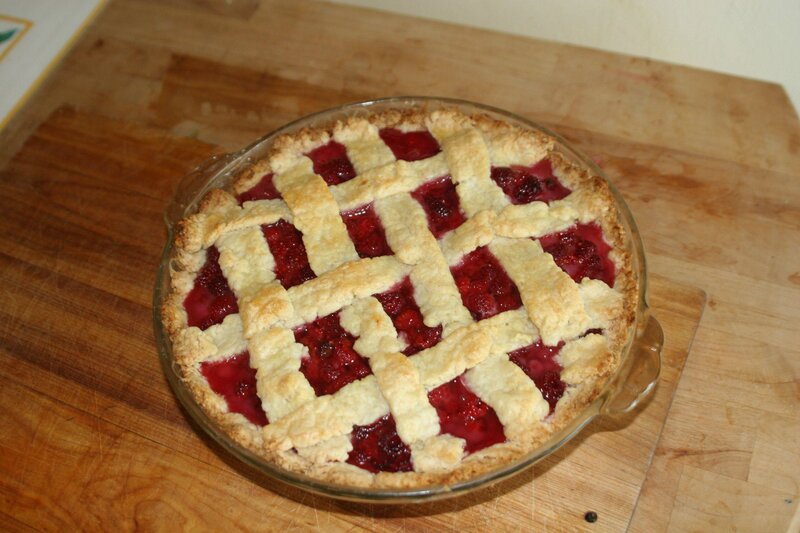 Baked Berry Pie