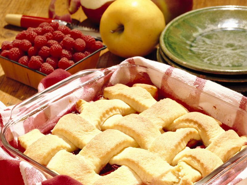 Baked Fruit Cobbler