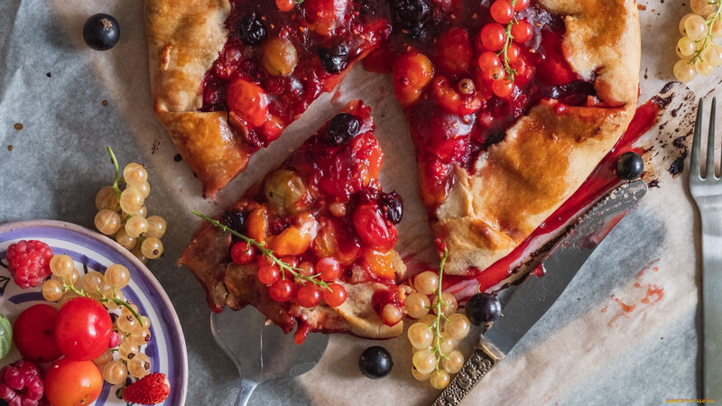 Baked Fruit Galette