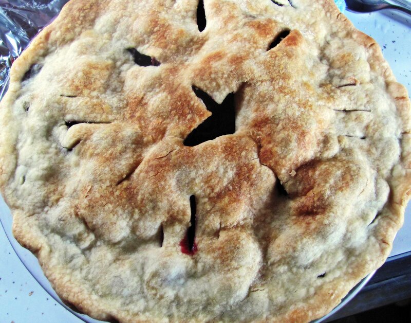 Baked Pie with Vents