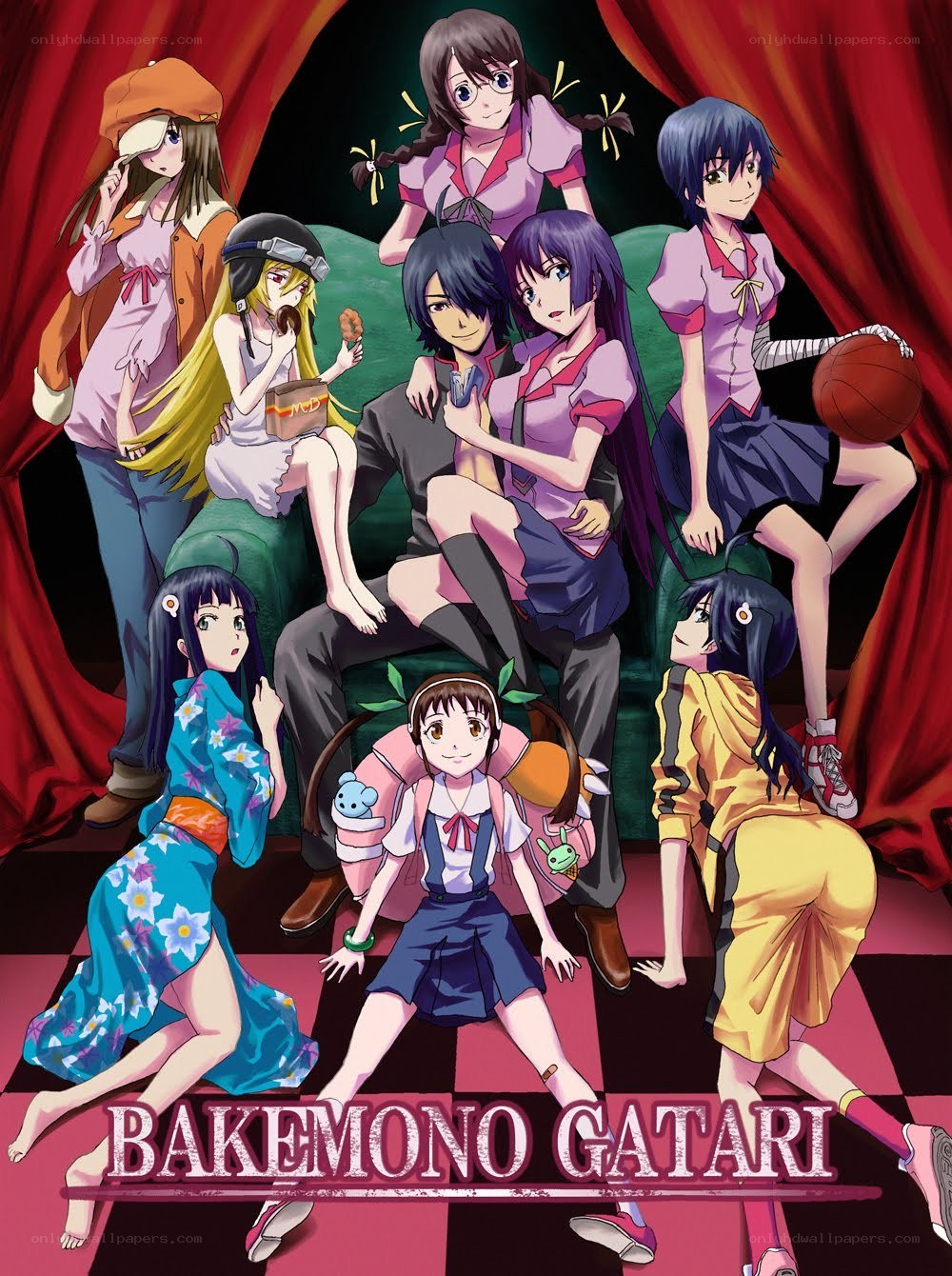 Bakemono Gatarı anime cast