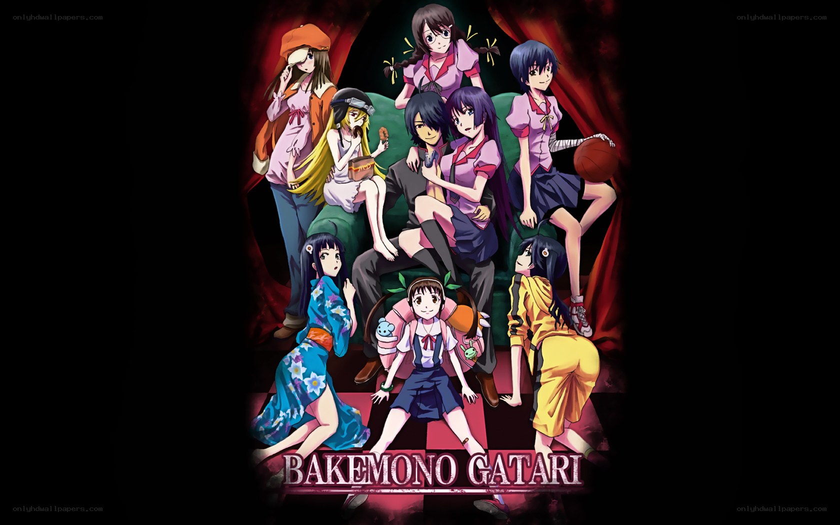 Bakemono Gatarı characters