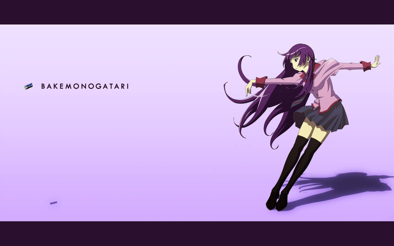 Bakemonogatari character art