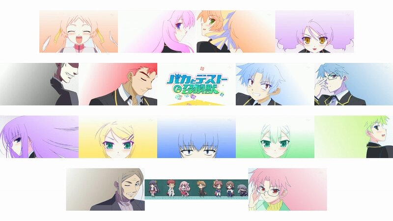 Bakemonogatari character collage