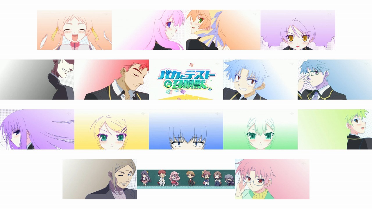 Bakemonogatari character collage