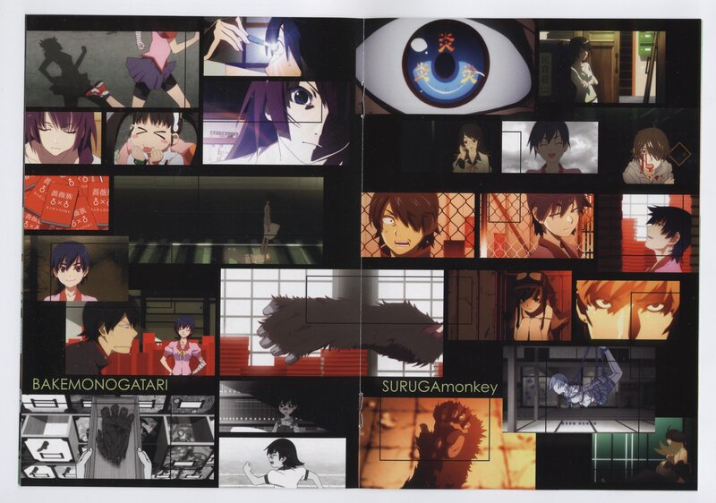Bakemonogatari collage