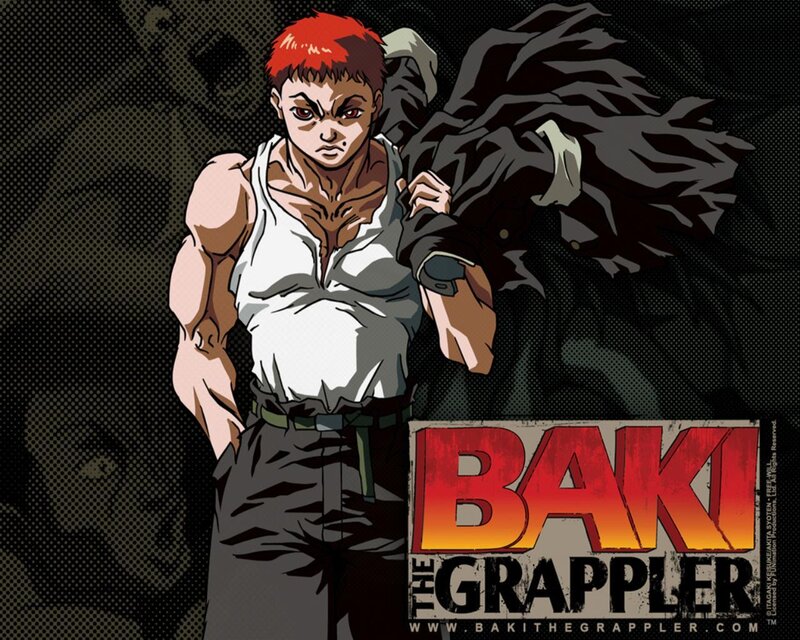 Baki the Grappler character art