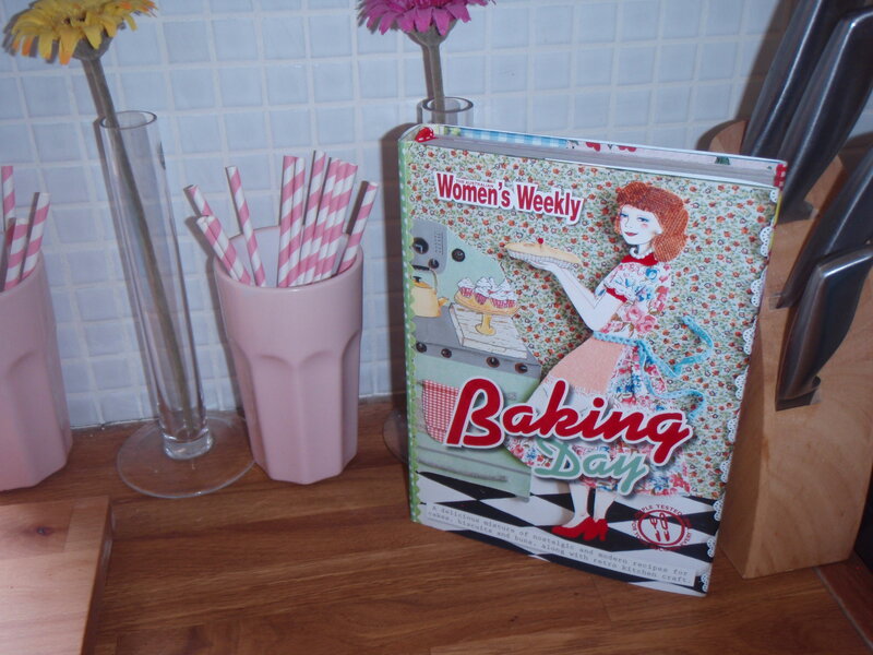 Baking Book on Counter