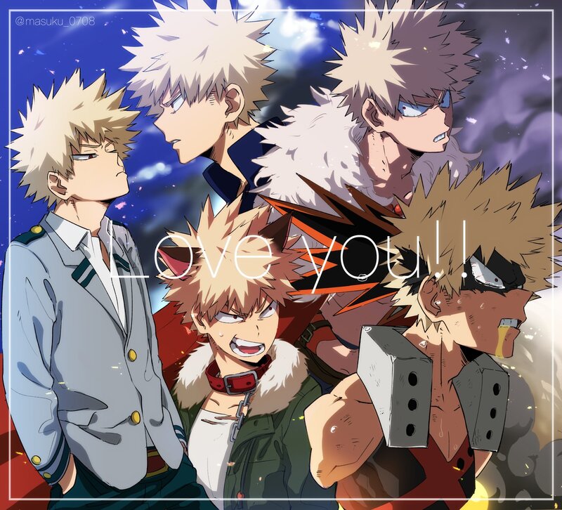 Bakugo in Multiple Forms