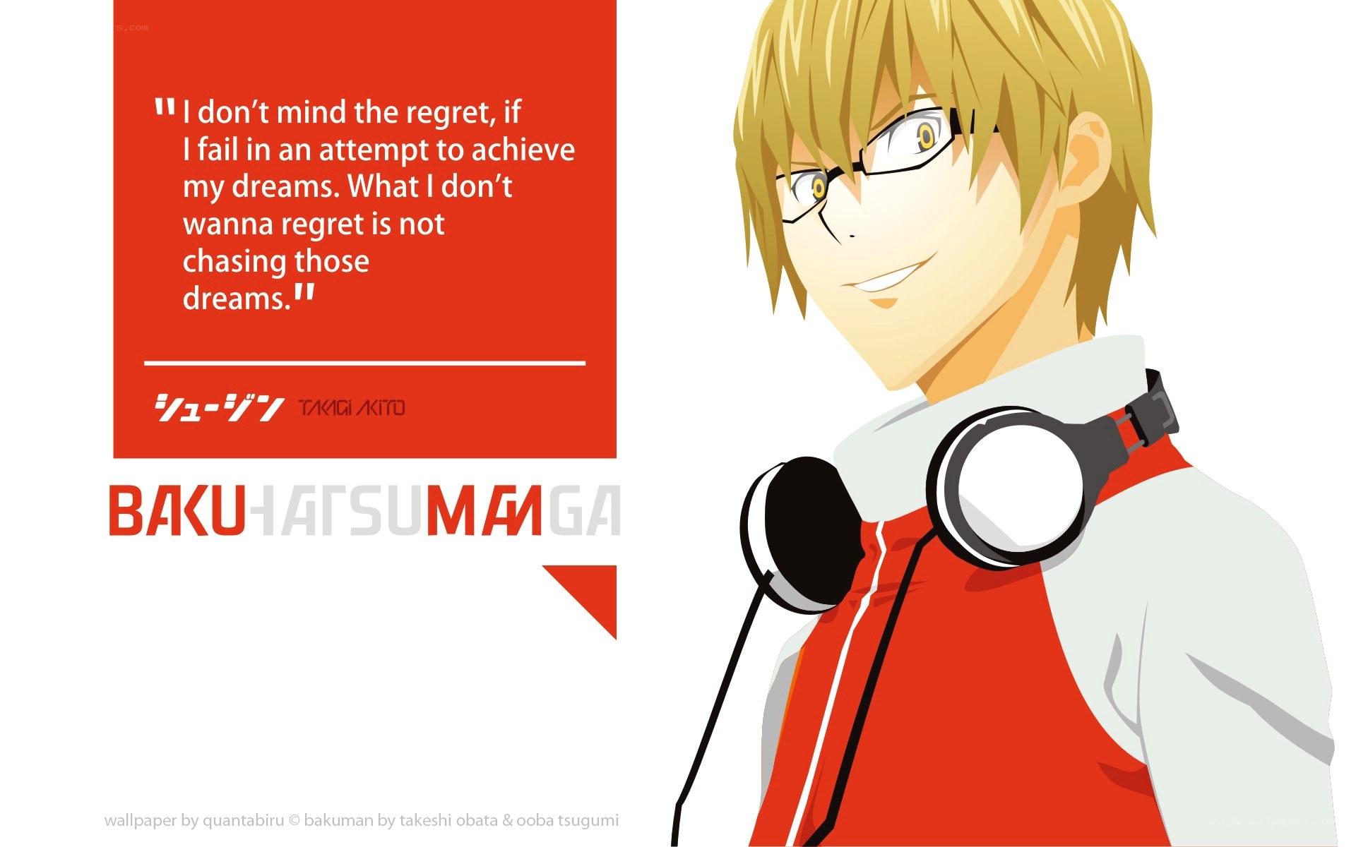 Bakuman anime character wallpaper
