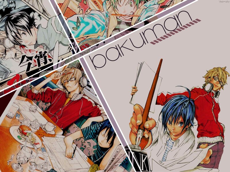 Bakuman anime collage