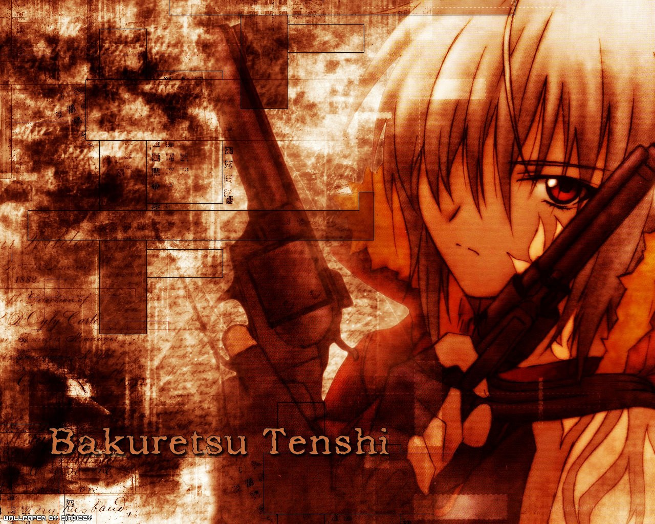 Bakuretsu Tenshi anime wallpaper
