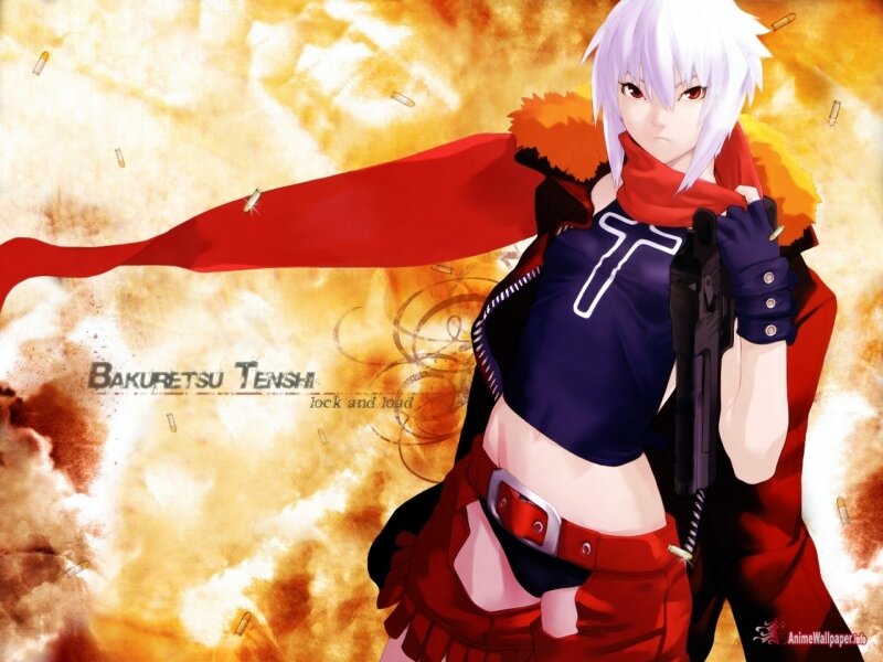 Bakuretsu Tenshi character art