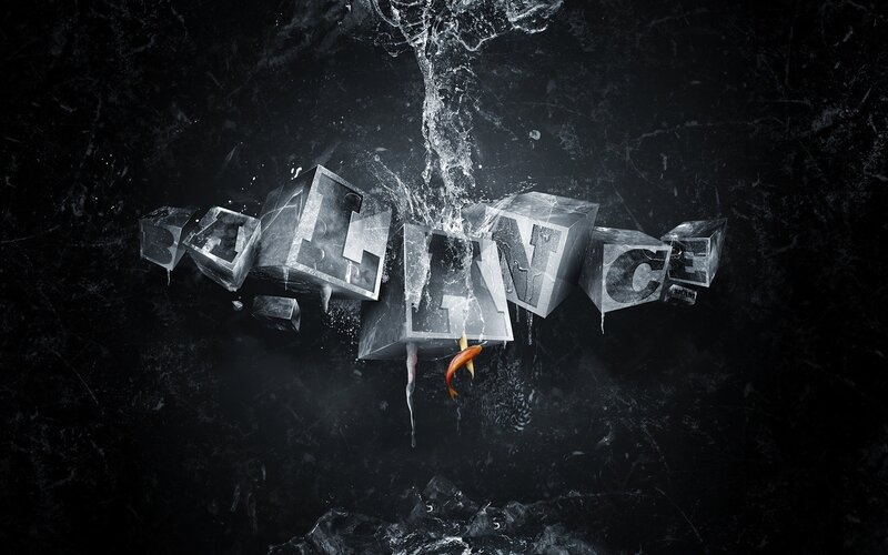 Balance in ice and water