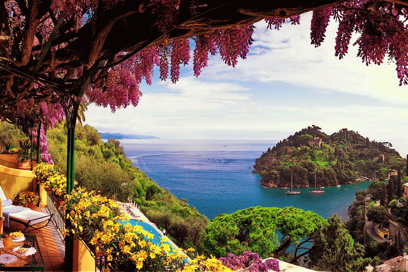 Balcony Overlooking Bay