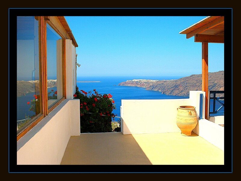 Balcony Overlooking Caldera