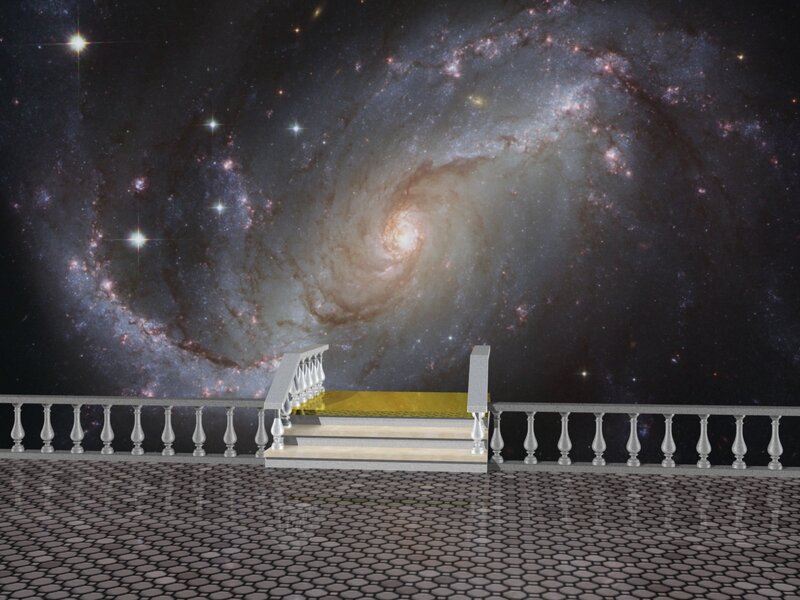 Balcony Overlooking Galaxy