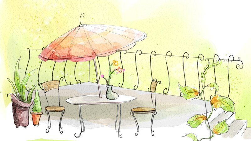Balcony Table and Chairs