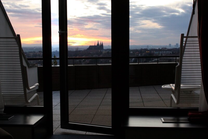 Balcony View of Castle