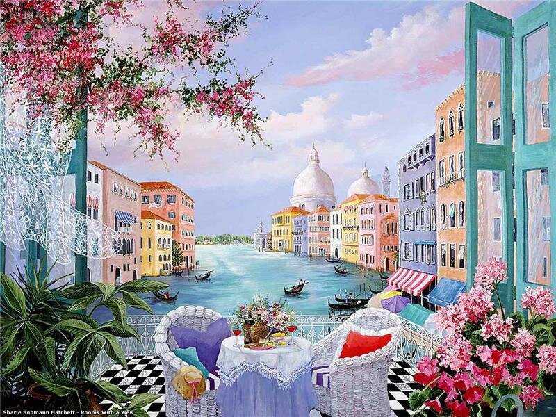 Balcony with Canal View