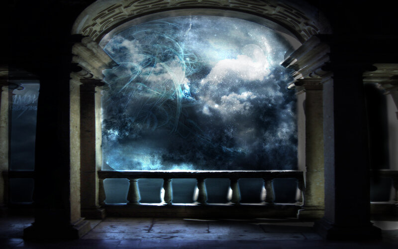 Balcony with Cosmic View