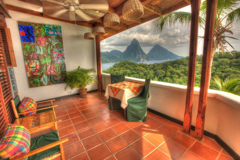 Balcony with Mountain View