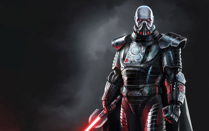 Bald Armored Figure