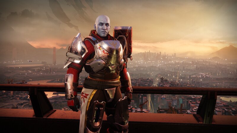 Bald Armored Soldier — Orange