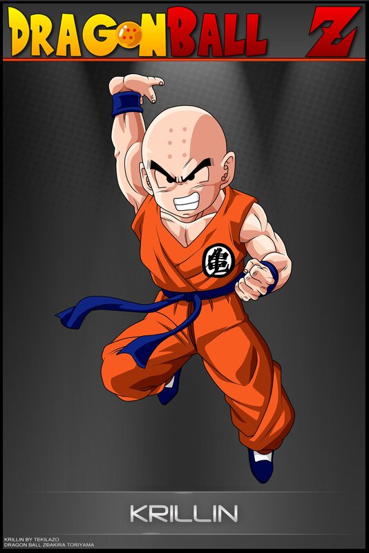 Bald Boy in Orange Gi