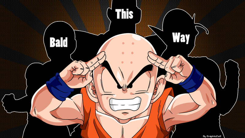 Bald Boy in Orange Shirt
