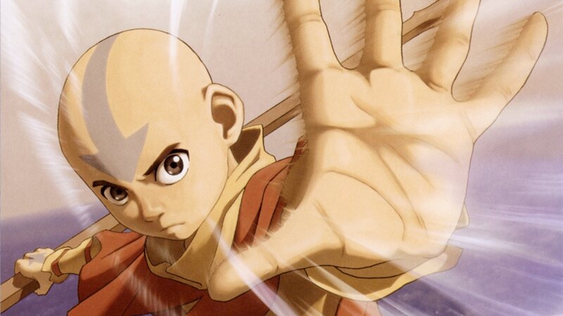 Bald Boy in Red Robe — Dramatic