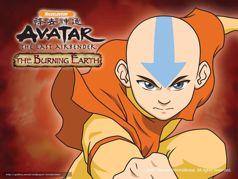 Bald Boy with Blue Arrow