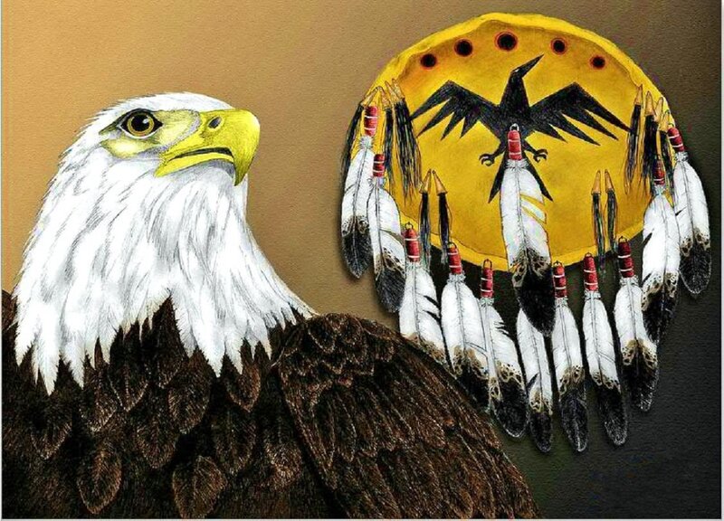 Bald Eagle and Dreamcatcher