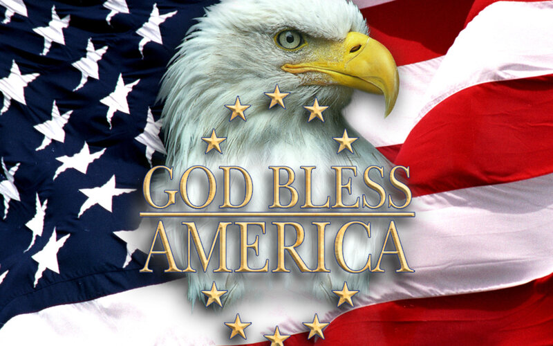 Bald Eagle Head — Red, Patriotic, Photograph