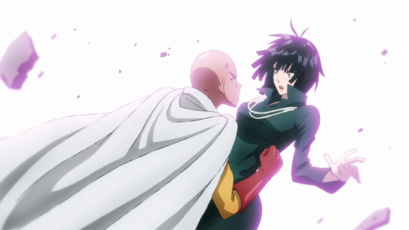 Bald Man and Woman — White
