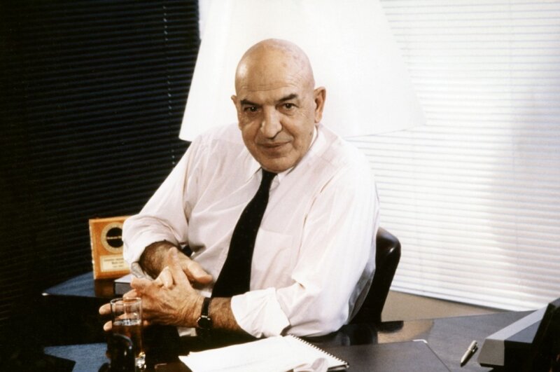 Bald Man at Desk