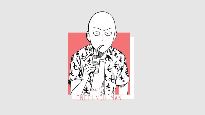 Bald Man Drinking Juice