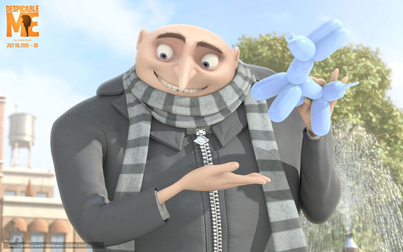 Bald Man Holding Balloon