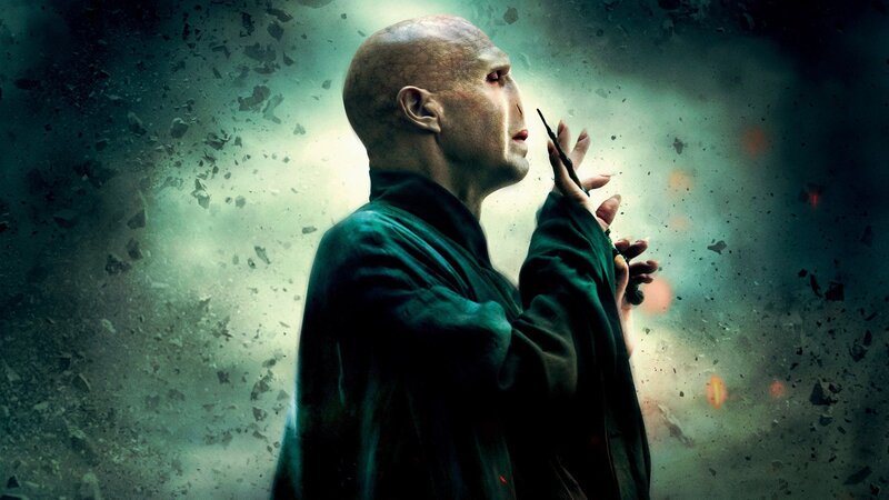 Bald Man Holding Wand — Green, Dramatic, Photograph