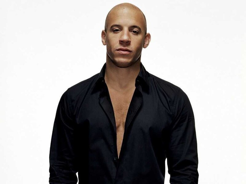 Bald Man in Black Shirt — Neutral