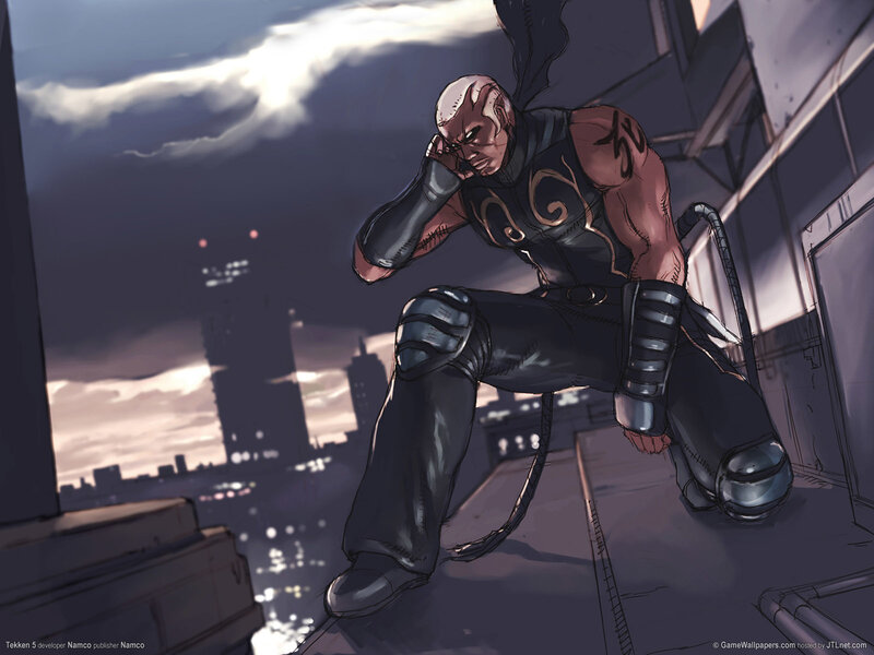 Bald Man in Black Suit