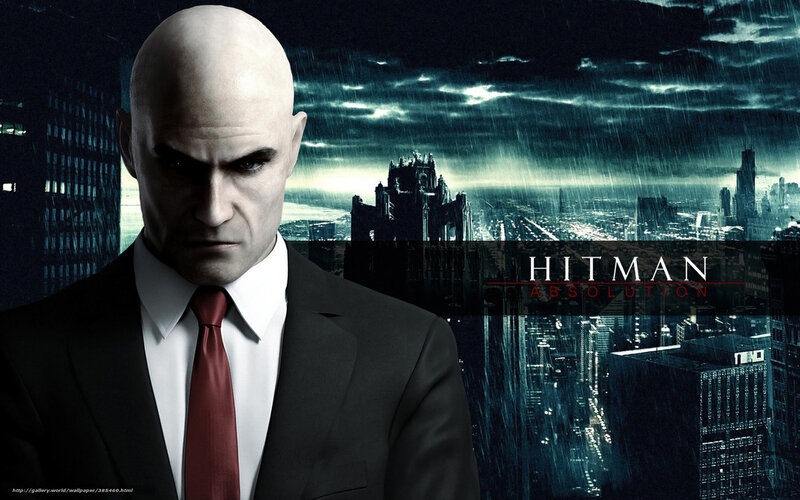 Bald Man in Suit — Black, Dark, Dramatic, Night