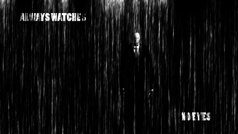 Bald Man in Suit — Black, Dark, Ominous