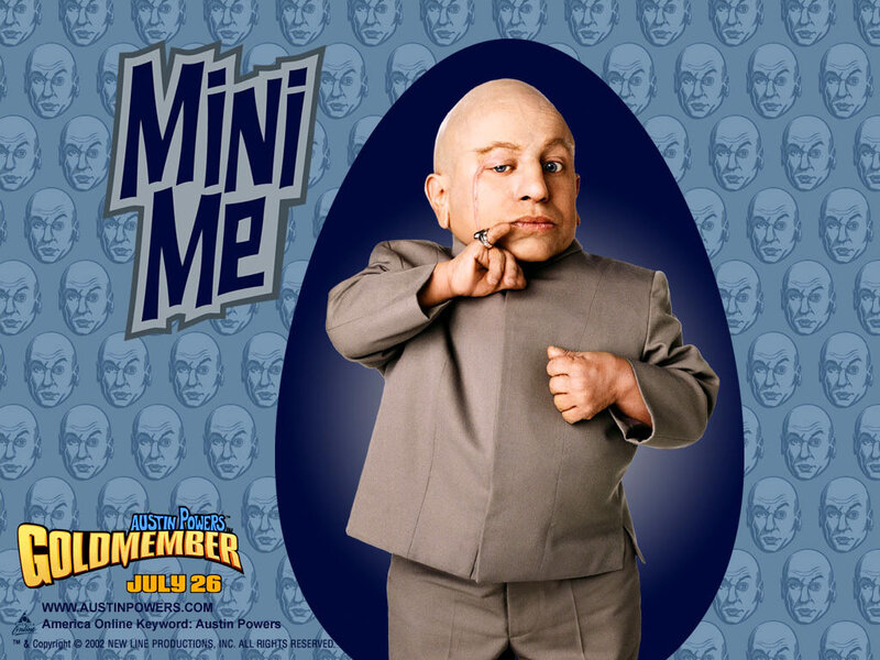 Bald Man in Suit — Blue