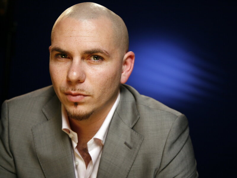 Bald Man in Suit — Gray
