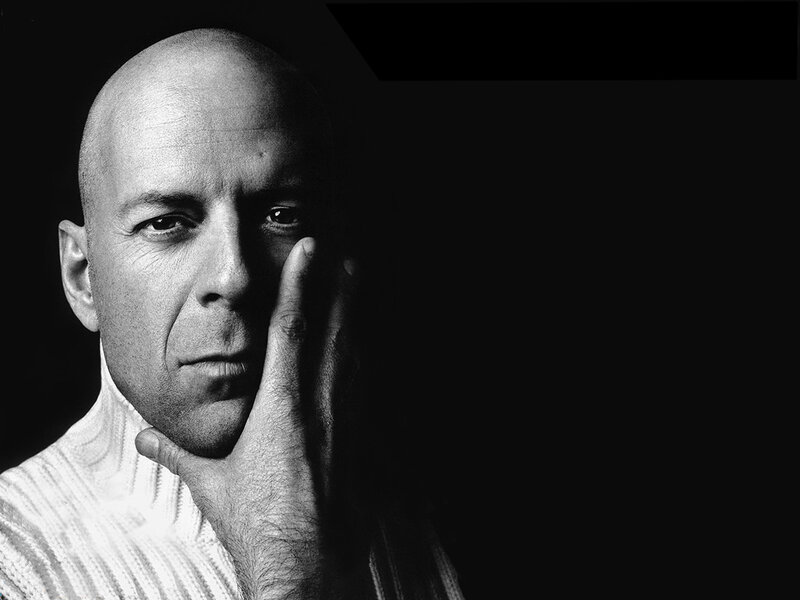 Bald Man in Turtleneck