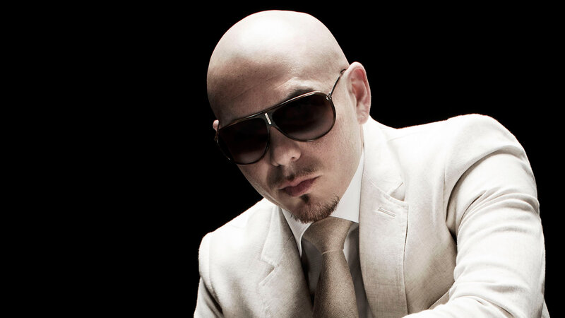 Bald Man in White Suit