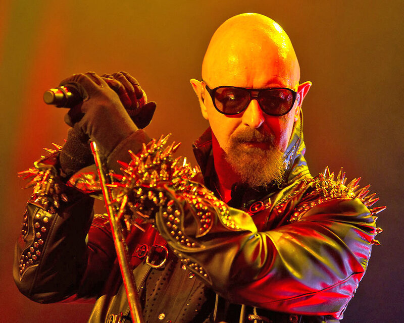 Bald Man with Beard — Black, Dramatic