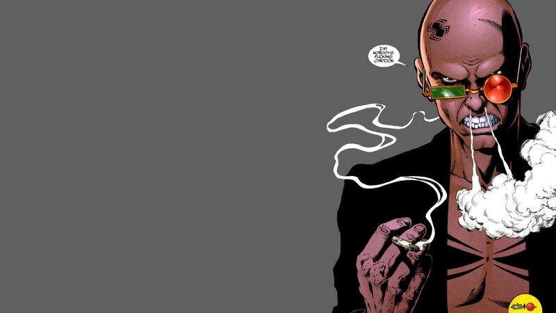 Bald Man with Glasses — Gray